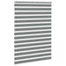 Zebra rolgordijn 160x200 cm stofbreedte 155,9 cm donkergrijs