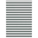 Zebra rolgordijn 165x200 cm stofbreedte 160,9 cm donkergrijs