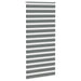 Zebra rolgordijn 110x230 cm stofbreedte 105,9 cm donkergrijs
