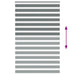 Zebra rolgordijn 150x230 cm stofbreedte 145,9 cm donkergrijs