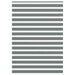 Zebra rolgordijn 155x230 cm stofbreedte 150,9 cm donkergrijs