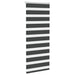 Zebra rolgordijn 65x100 cm stofbreedte 60,9 cm zwart