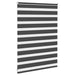 Zebra rolgordijn 95x100 cm stofbreedte 90,9 cm zwart