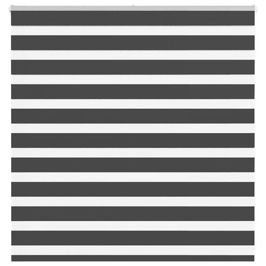 Zebra rolgordijn 150x100 cm stofbreedte 145,9 cm zwart