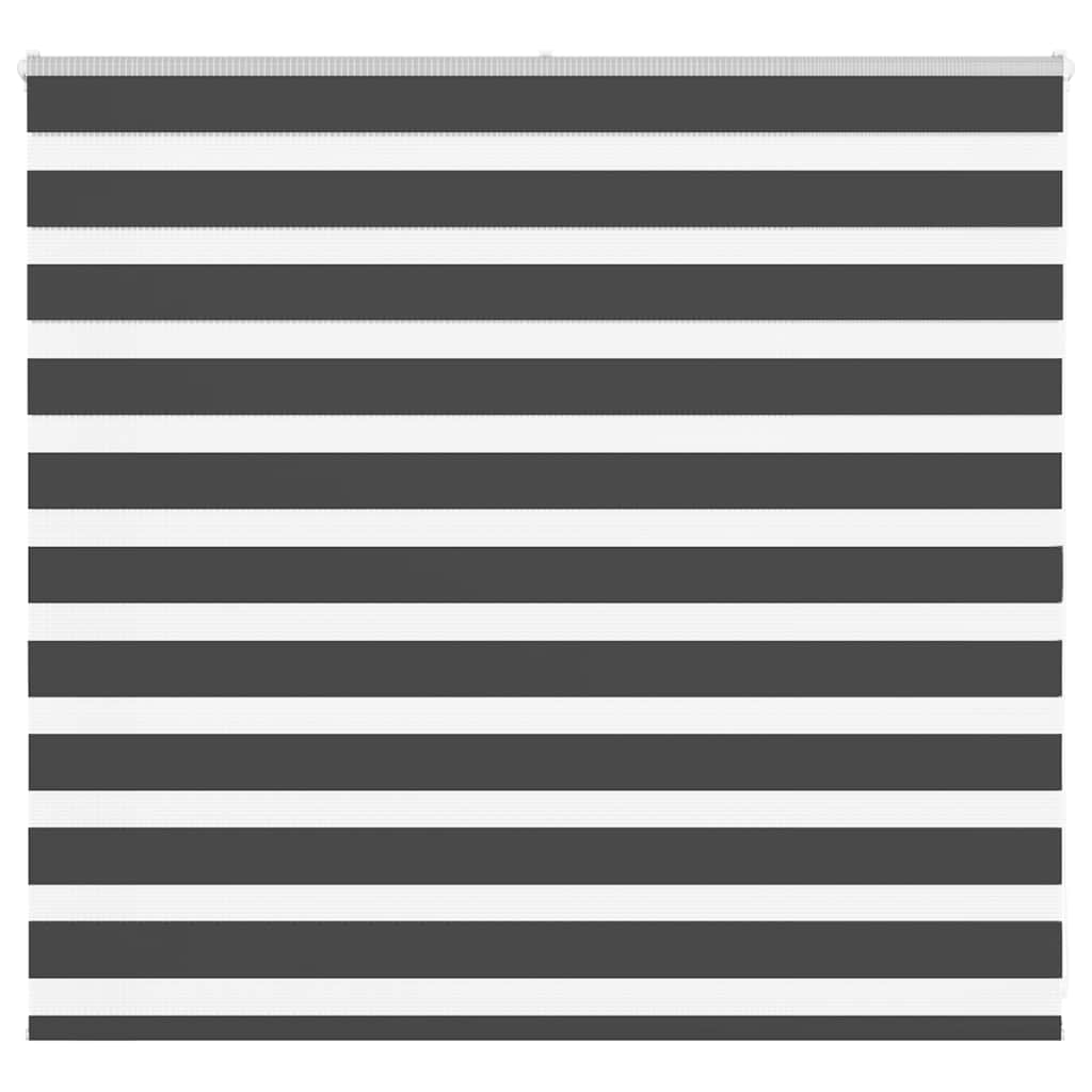 Zebra rolgordijn 160x100 cm stofbreedte 155,9 cm zwart