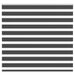 Zebra rolgordijn 160x100 cm stofbreedte 155,9 cm zwart