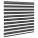 Zebra rolgordijn 160x100 cm stofbreedte 155,9 cm zwart