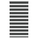 Zebra rolgordijn 70x150 cm stofbreedte 65,9 cm zwart