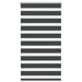 Zebra rolgordijn 90x150 cm stofbreedte 85,9 cm zwart