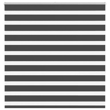 Zebra rolgordijn 140x150 cm stofbreedte 135,9 cm zwart