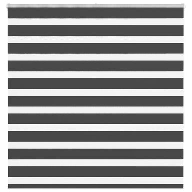 Zebra rolgordijn 145x150 cm stofbreedte 140,9 cm zwart