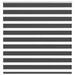 Zebra rolgordijn 150x150 cm stofbreedte 145,9 cm zwart