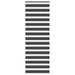 Zebra rolgordijn 85x200 cm stofbreedte 80,9 cm zwart
