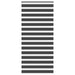Zebra rolgordijn 105x200 cm stofbreedte 100,9 cm zwart