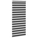 Zebra rolgordijn 110x200 cm stofbreedte 105,9 cm zwart
