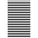 Zebra rolgordijn 150x200 cm stofbreedte 145,9 cm zwart