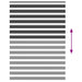 Zebra rolgordijn 155x200 cm stofbreedte 150,9 cm zwart