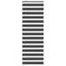 Zebra rolgordijn 75x230 cm stofbreedte 70,9 cm zwart