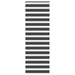 Zebra rolgordijn 85x230 cm stofbreedte 80,9 cm zwart