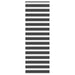 Zebra rolgordijn 90x230 cm stofbreedte 85,9 cm zwart