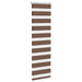 Zebra rolgordijn 40x100 cm stofbreedte 35,9 cm polyester bruin