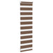 Zebra rolgordijn 45x100 cm stofbreedte 40,9 cm polyester bruin