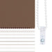 Zebra rolgordijn 45x100 cm stofbreedte 40,9 cm polyester bruin