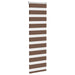 Zebra rolgordijn 50x100 cm stofbreedte 45,9cm polyester bruin