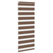 Zebra rolgordijn 55x100 cm stofbreedte 50,9 cm polyester bruin