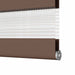 Zebra rolgordijn 60x100 cm stofbreedte 55,9 cm polyester bruin