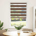 Zebra rolgordijn 70x100 cm stofbreedte 65,9 cm polyester bruin