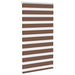 Zebra rolgordijn 70x100 cm stofbreedte 65,9 cm polyester bruin