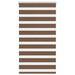 Zebra rolgordijn 80x100 cm stofbreedte 75,9 cm polyester bruin