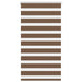 Zebra rolgordijn 85x100 cm stofbreedte 80,9 cm polyester bruin