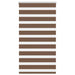 Zebra rolgordijn 90x100 cm stofbreedte 85,9 cm polyester bruin