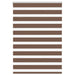 Zebra rolgordijn 105x100 cm stofbreedte 100,9cm polyester bruin