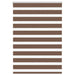 Zebra rolgordijn 110x100 cm stofbreedte 105,9cm polyester bruin