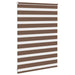 Zebra rolgordijn 115x100 cm stofbreedte 110,9cm polyester bruin