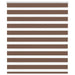 Zebra rolgordijn 120x100 cm stofbreedte 115,9cm polyester bruin
