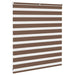 Zebra rolgordijn 120x100 cm stofbreedte 115,9cm polyester bruin