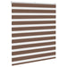 Zebra rolgordijn 125x100 cm stofbreedte 120,9cm polyester bruin