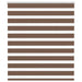 Zebra rolgordijn 130x100 cm stofbreedte 125,9cm polyester bruin