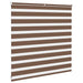Zebra rolgordijn 145x100 cm stofbreedte 140,9cm polyester bruin