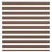 Zebra rolgordijn 150x100 cm stofbreedte 145,9cm polyester bruin