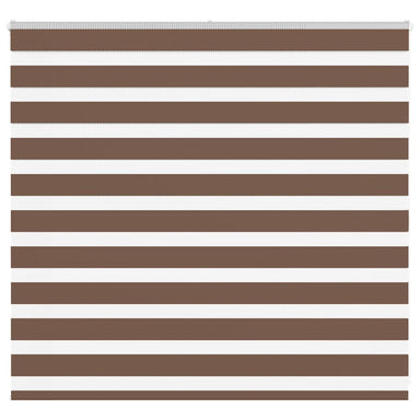 Zebra rolgordijn 160x100 cm stofbreedte 155,9cm polyester bruin