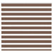 Zebra rolgordijn 165x100 cm stofbreedte 160,9cm polyester bruin