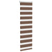 Zebra rolgordijn 45x150 cm stofbreedte 40,9 cm polyester bruin