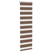 Zebra rolgordijn 50x150 cm stofbreedte 45,9cm polyester bruin