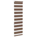 Zebra rolgordijn 50x150 cm stofbreedte 45,9cm polyester bruin