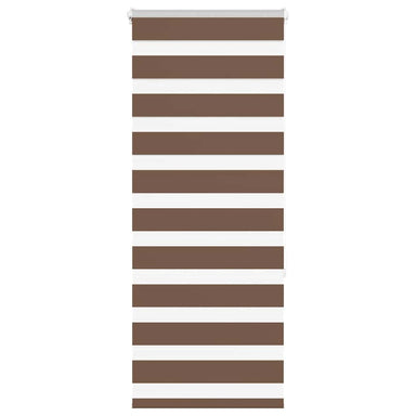 Zebra rolgordijn 65x150 cm stofbreedte 60,9 cm polyester bruin